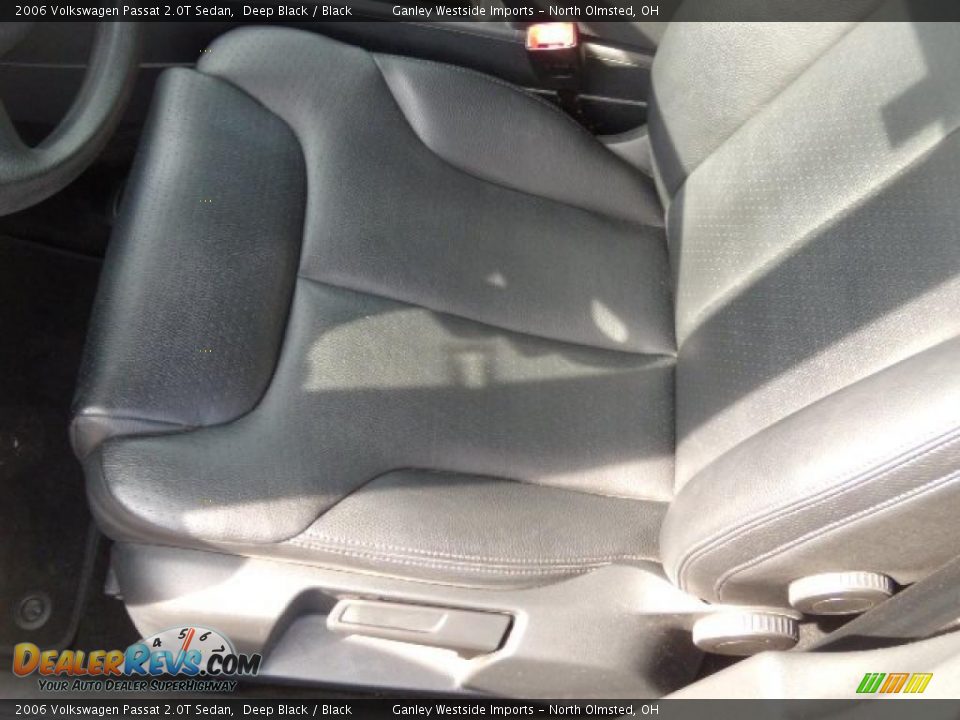 2006 Volkswagen Passat 2.0T Sedan Deep Black / Black Photo #9