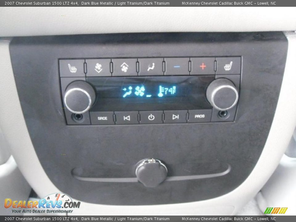 2007 Chevrolet Suburban 1500 LTZ 4x4 Dark Blue Metallic / Light Titanium/Dark Titanium Photo #23