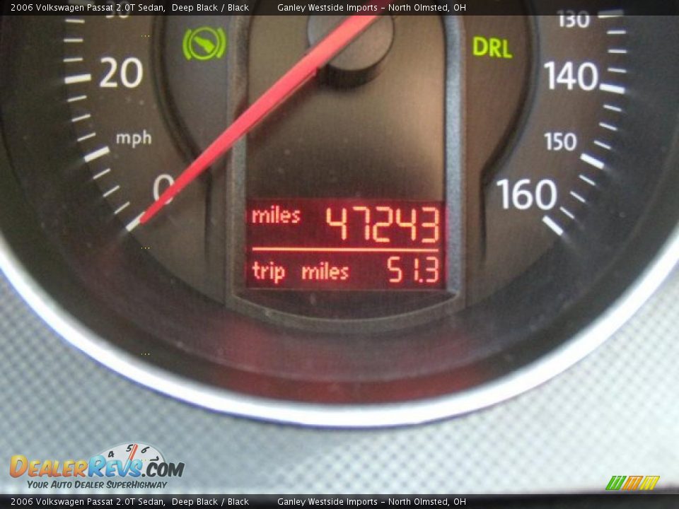 2006 Volkswagen Passat 2.0T Sedan Deep Black / Black Photo #16
