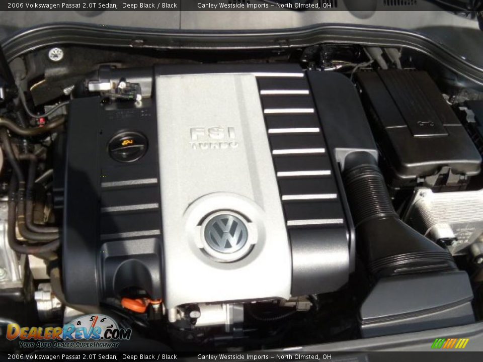 2006 Volkswagen Passat 2.0T Sedan Deep Black / Black Photo #19