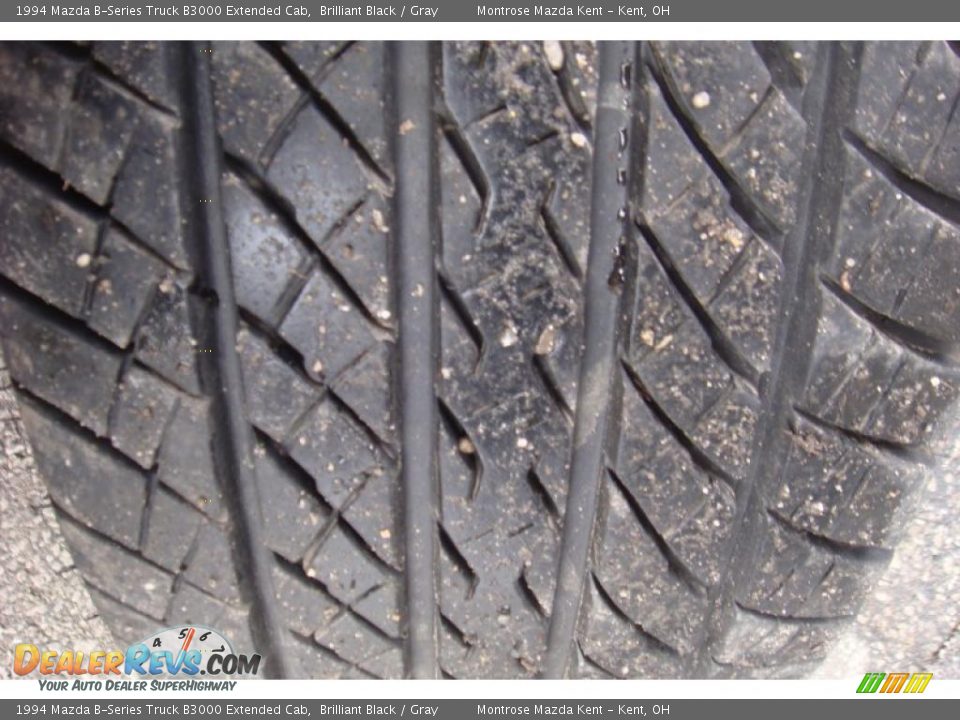 1994 Mazda B-Series Truck B3000 Extended Cab Brilliant Black / Gray Photo #20