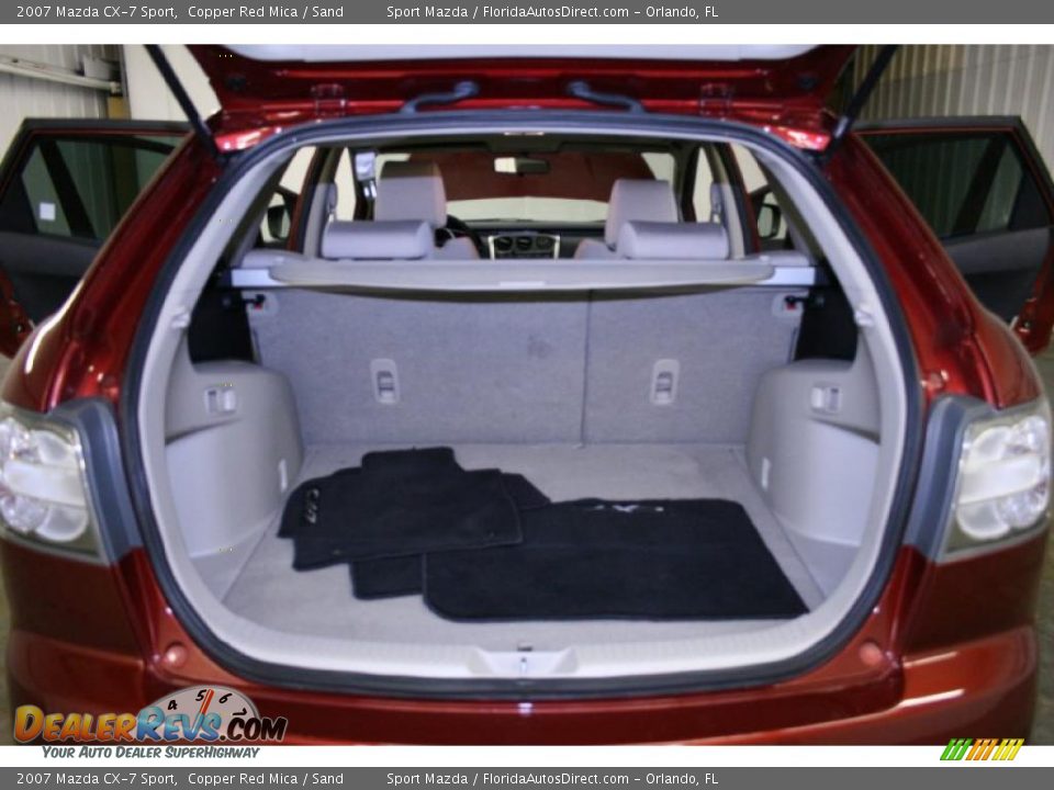 2007 Mazda CX-7 Sport Copper Red Mica / Sand Photo #12