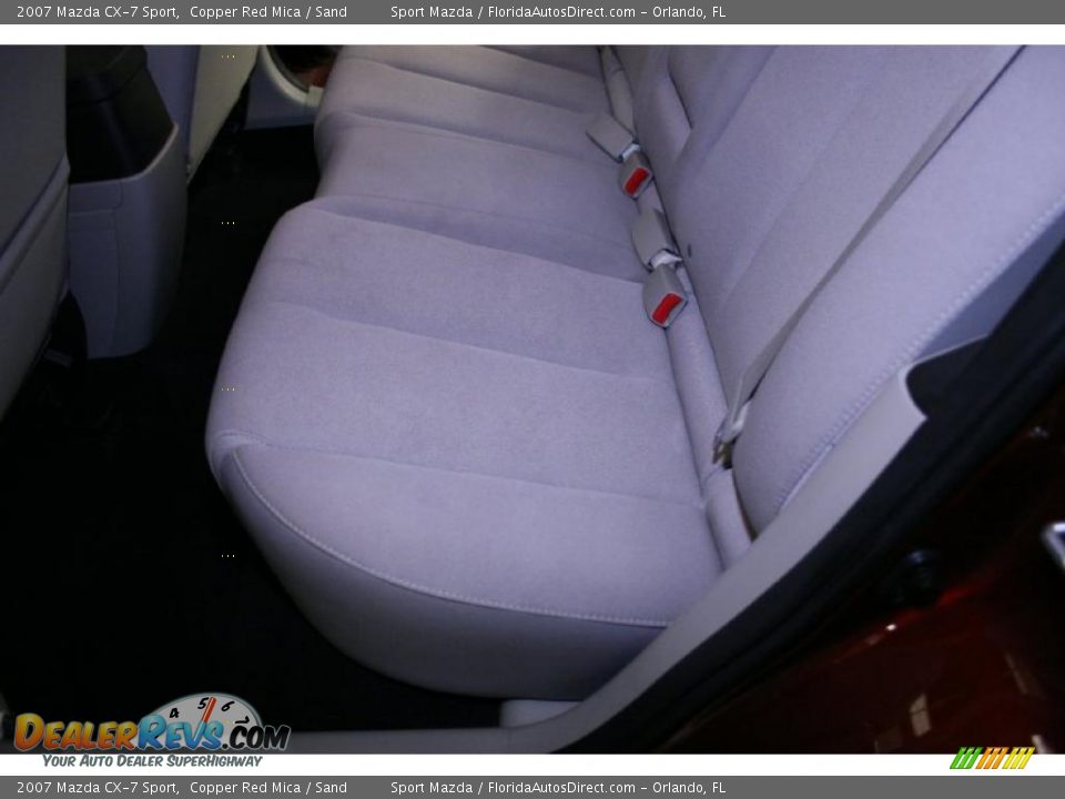 2007 Mazda CX-7 Sport Copper Red Mica / Sand Photo #17