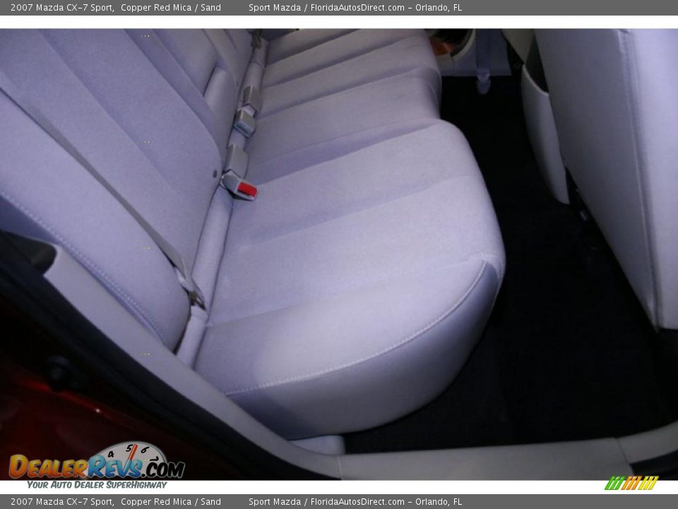 2007 Mazda CX-7 Sport Copper Red Mica / Sand Photo #18