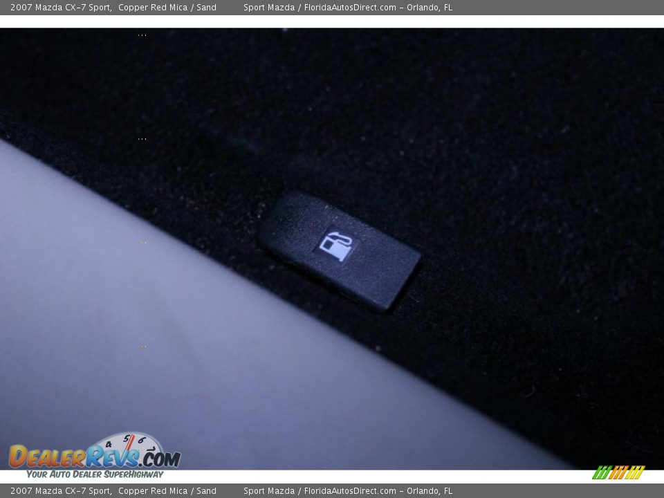 2007 Mazda CX-7 Sport Copper Red Mica / Sand Photo #35