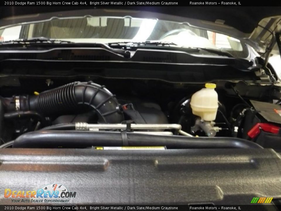 2010 Dodge Ram 1500 Big Horn Crew Cab 4x4 Bright Silver Metallic / Dark Slate/Medium Graystone Photo #20