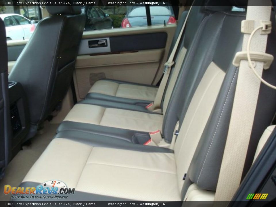 2007 Ford Expedition Eddie Bauer 4x4 Black / Camel Photo #8
