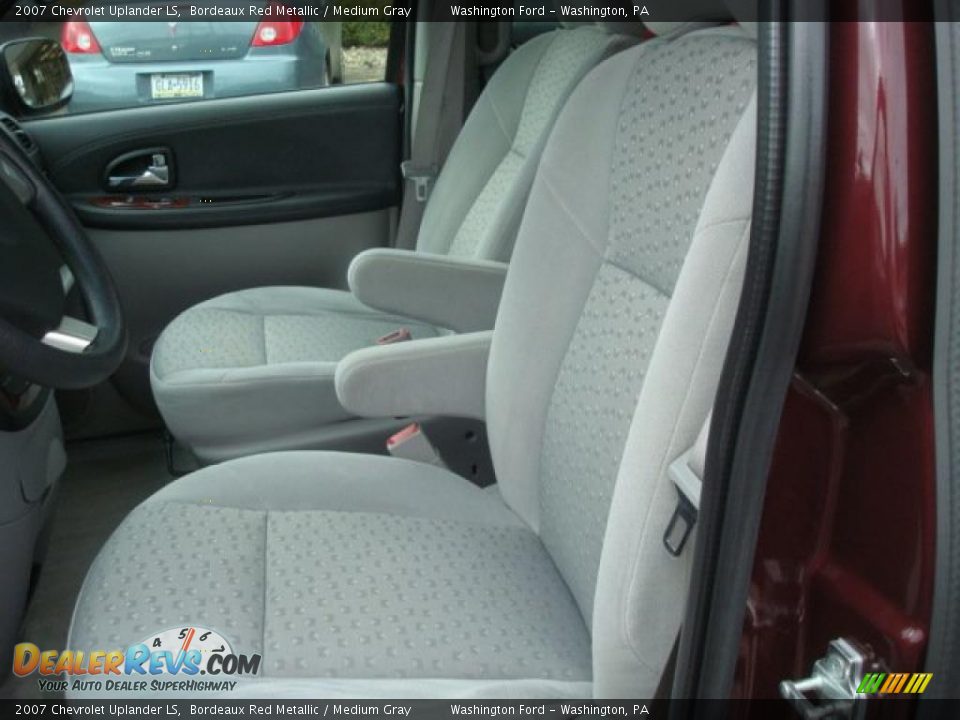 2007 Chevrolet Uplander LS Bordeaux Red Metallic / Medium Gray Photo #7