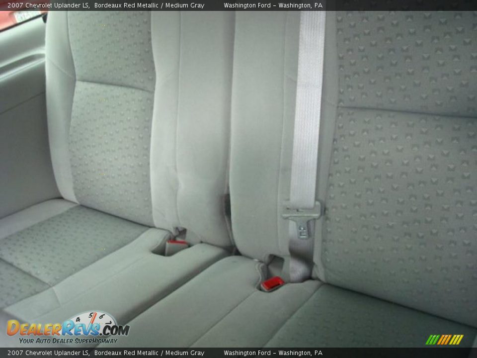 2007 Chevrolet Uplander LS Bordeaux Red Metallic / Medium Gray Photo #13