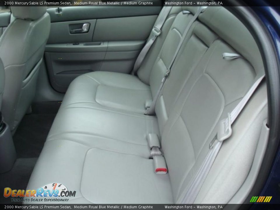 2000 Mercury Sable LS Premium Sedan Medium Royal Blue Metallic / Medium Graphite Photo #13
