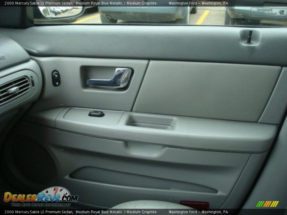 2000 Mercury Sable LS Premium Sedan Medium Royal Blue Metallic / Medium Graphite Photo #18