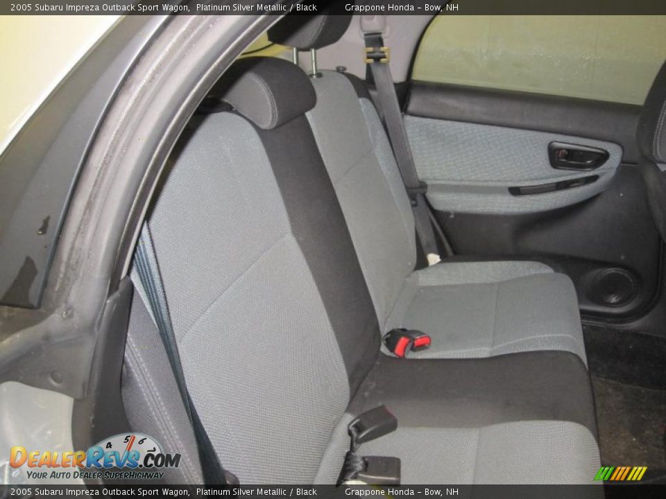 2005 Subaru Impreza Outback Sport Wagon Platinum Silver Metallic / Black Photo #6