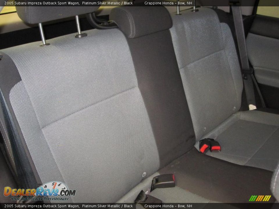 2005 Subaru Impreza Outback Sport Wagon Platinum Silver Metallic / Black Photo #7