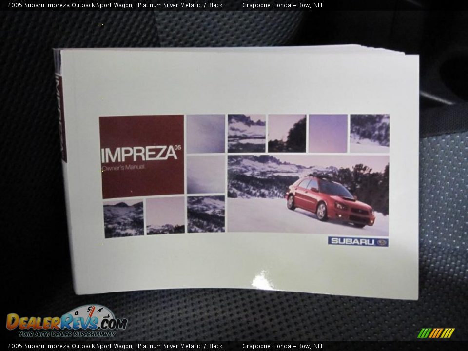 2005 Subaru Impreza Outback Sport Wagon Platinum Silver Metallic / Black Photo #9