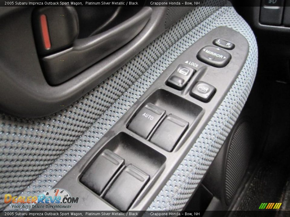 2005 Subaru Impreza Outback Sport Wagon Platinum Silver Metallic / Black Photo #10