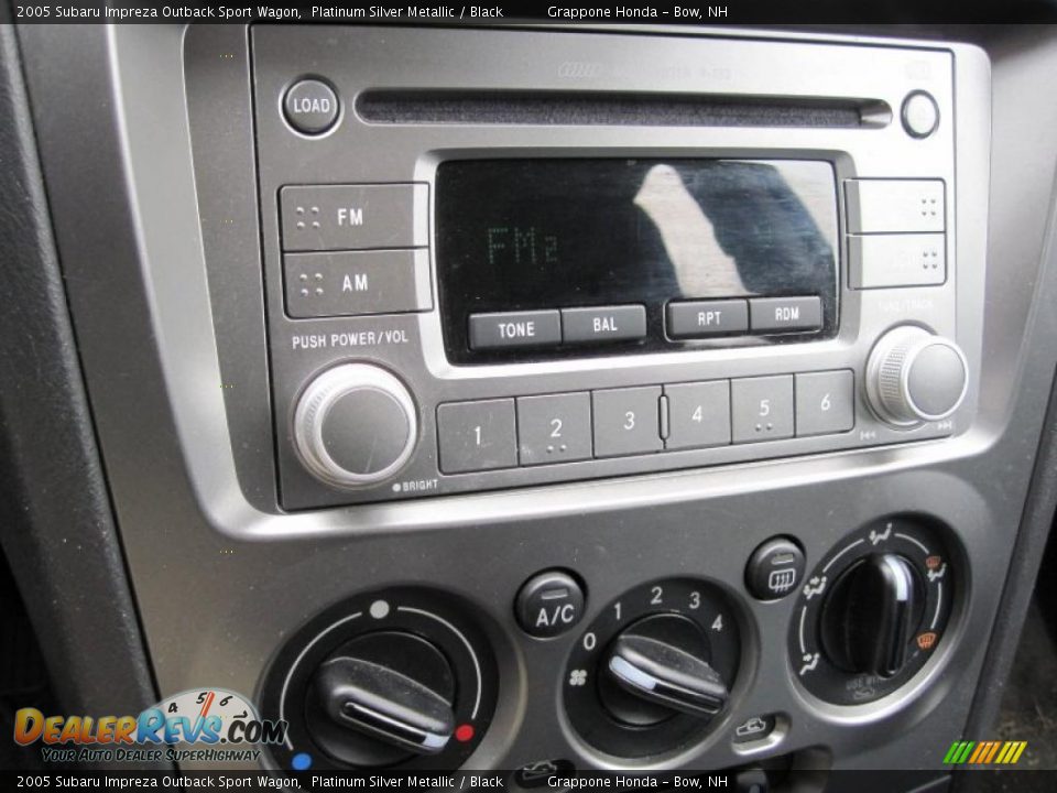 2005 Subaru Impreza Outback Sport Wagon Platinum Silver Metallic / Black Photo #11