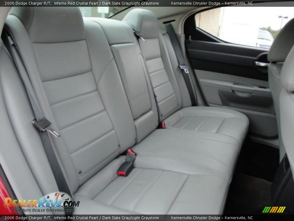 2006 Dodge Charger R/T Inferno Red Crystal Pearl / Dark Slate Gray/Light Graystone Photo #14