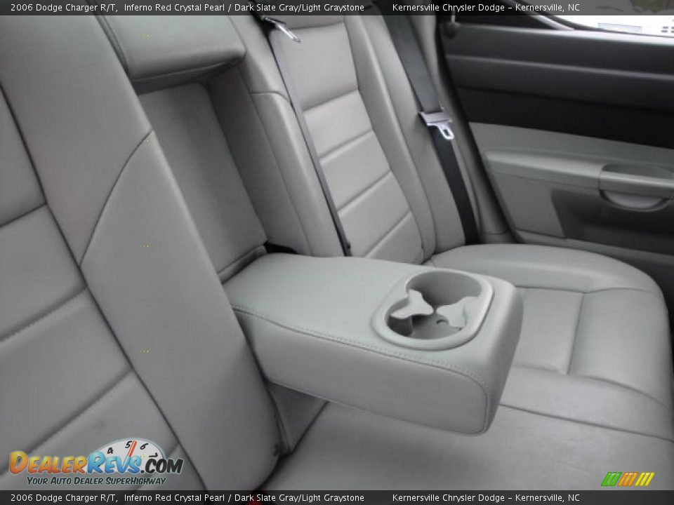 2006 Dodge Charger R/T Inferno Red Crystal Pearl / Dark Slate Gray/Light Graystone Photo #15