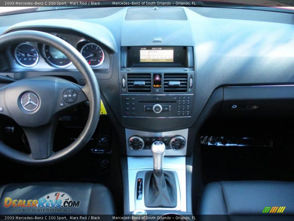 2009 Mercedes-Benz C 300 Sport Mars Red / Black Photo #16