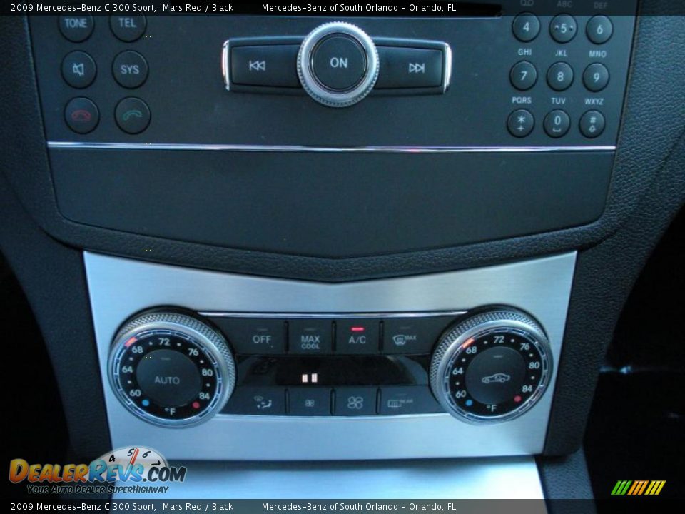 2009 Mercedes-Benz C 300 Sport Mars Red / Black Photo #22