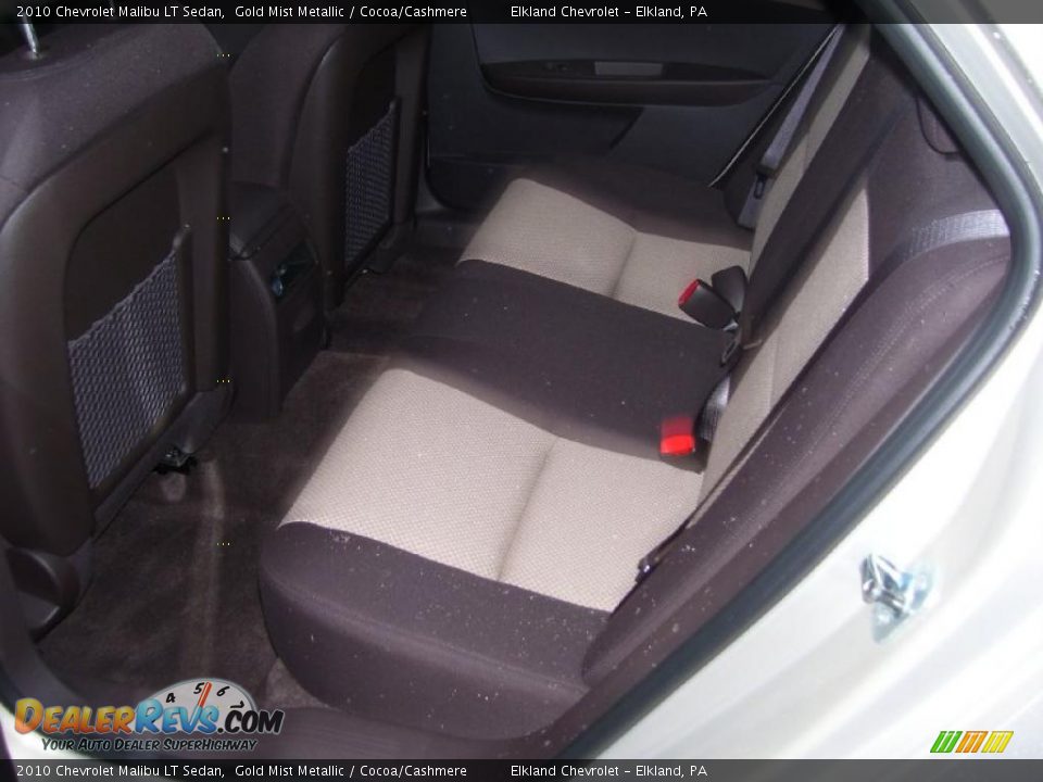2010 Chevrolet Malibu LT Sedan Gold Mist Metallic / Cocoa/Cashmere Photo #21