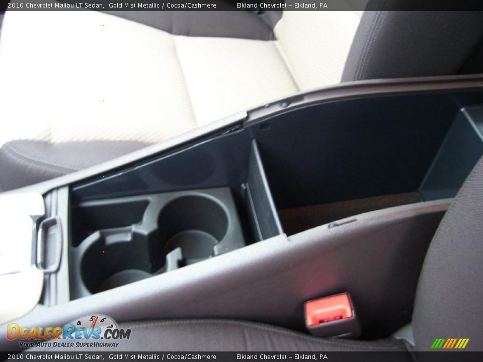 2010 Chevrolet Malibu LT Sedan Gold Mist Metallic / Cocoa/Cashmere Photo #29
