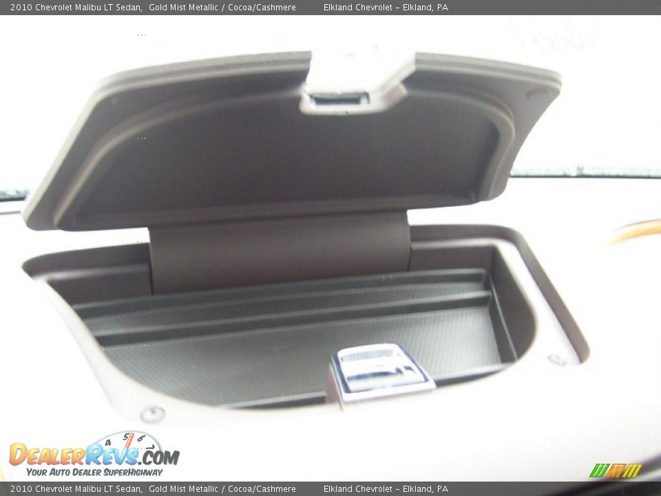 2010 Chevrolet Malibu LT Sedan Gold Mist Metallic / Cocoa/Cashmere Photo #36