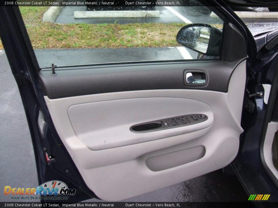 2008 Chevrolet Cobalt LT Sedan Imperial Blue Metallic / Neutral Photo #7
