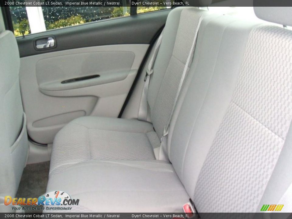2008 Chevrolet Cobalt LT Sedan Imperial Blue Metallic / Neutral Photo #10