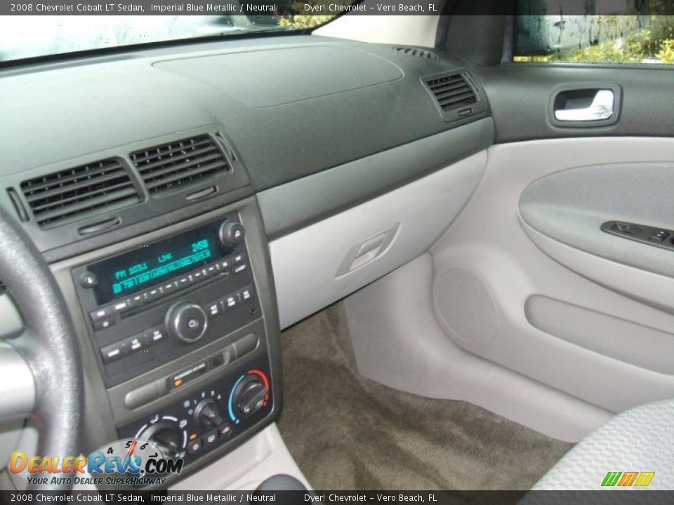 2008 Chevrolet Cobalt LT Sedan Imperial Blue Metallic / Neutral Photo #12