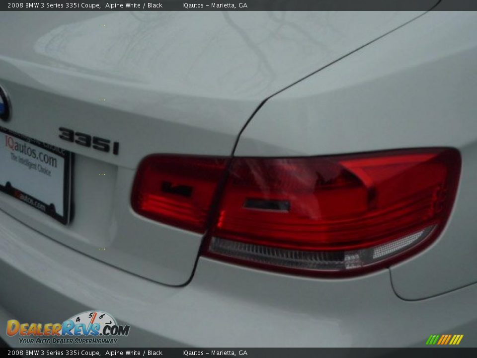 2008 BMW 3 Series 335i Coupe Alpine White / Black Photo #8