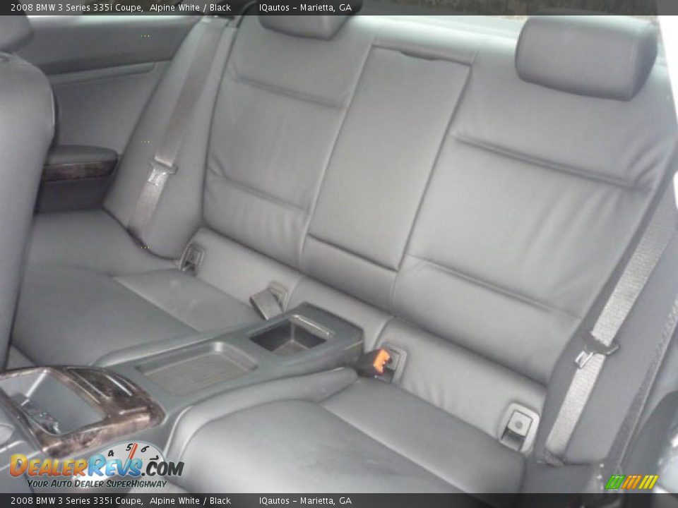 2008 BMW 3 Series 335i Coupe Alpine White / Black Photo #11