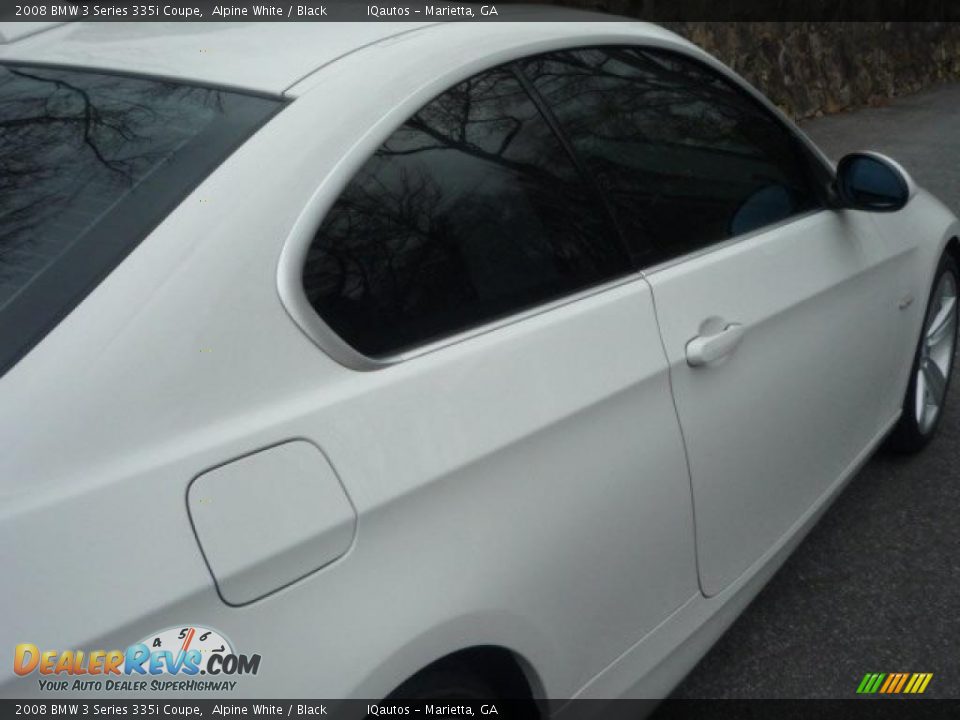 2008 BMW 3 Series 335i Coupe Alpine White / Black Photo #13