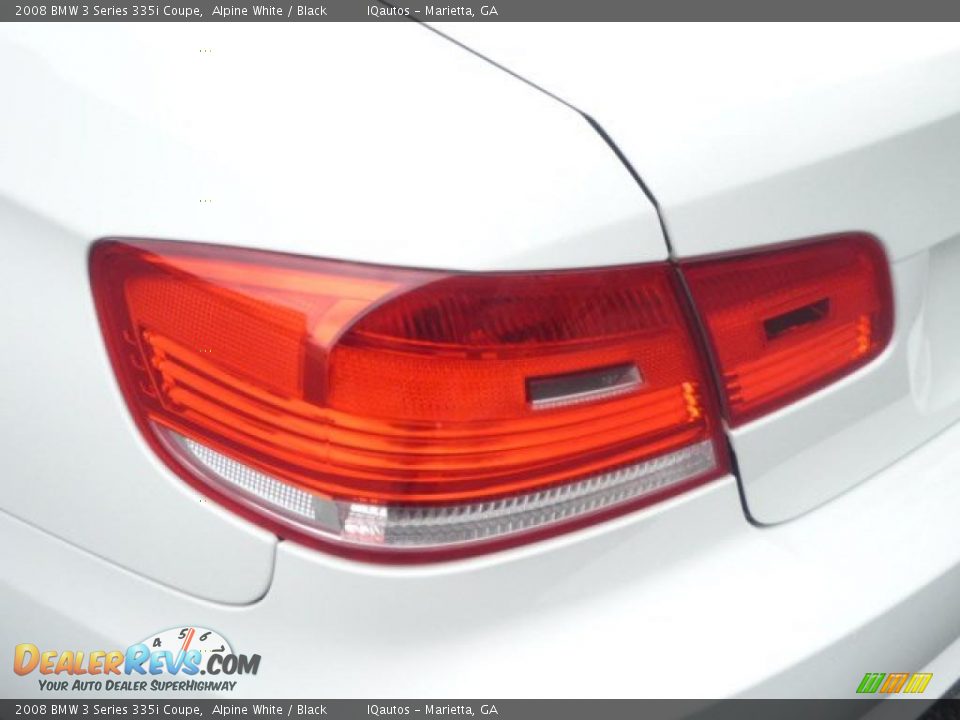 2008 BMW 3 Series 335i Coupe Alpine White / Black Photo #17