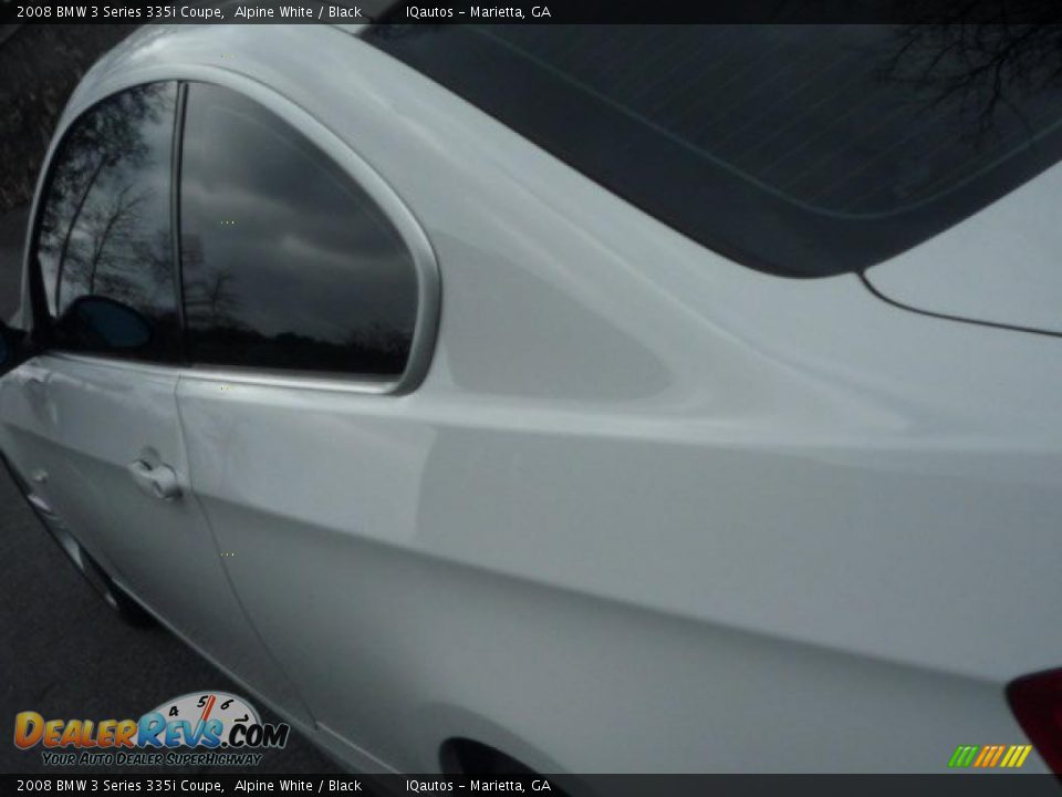 2008 BMW 3 Series 335i Coupe Alpine White / Black Photo #18