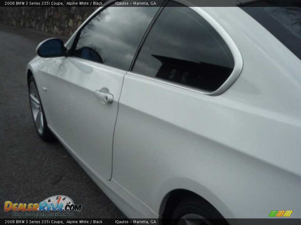 2008 BMW 3 Series 335i Coupe Alpine White / Black Photo #19