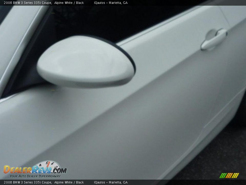 2008 BMW 3 Series 335i Coupe Alpine White / Black Photo #23