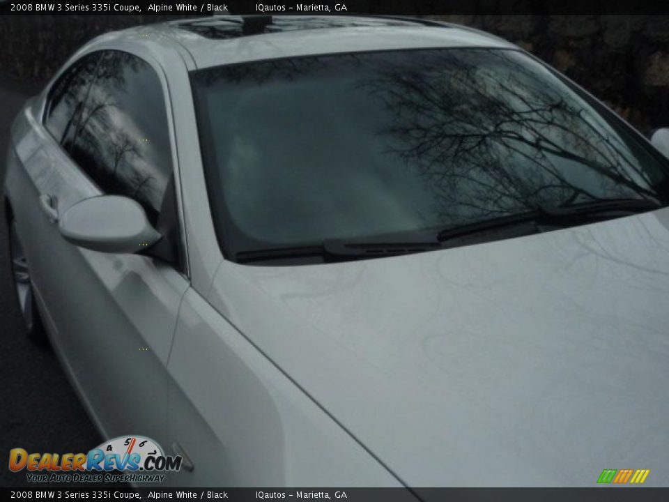 2008 BMW 3 Series 335i Coupe Alpine White / Black Photo #27
