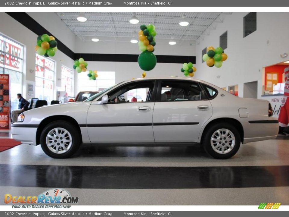 2002 Chevrolet Impala Galaxy Silver Metallic / Medium Gray Photo #4
