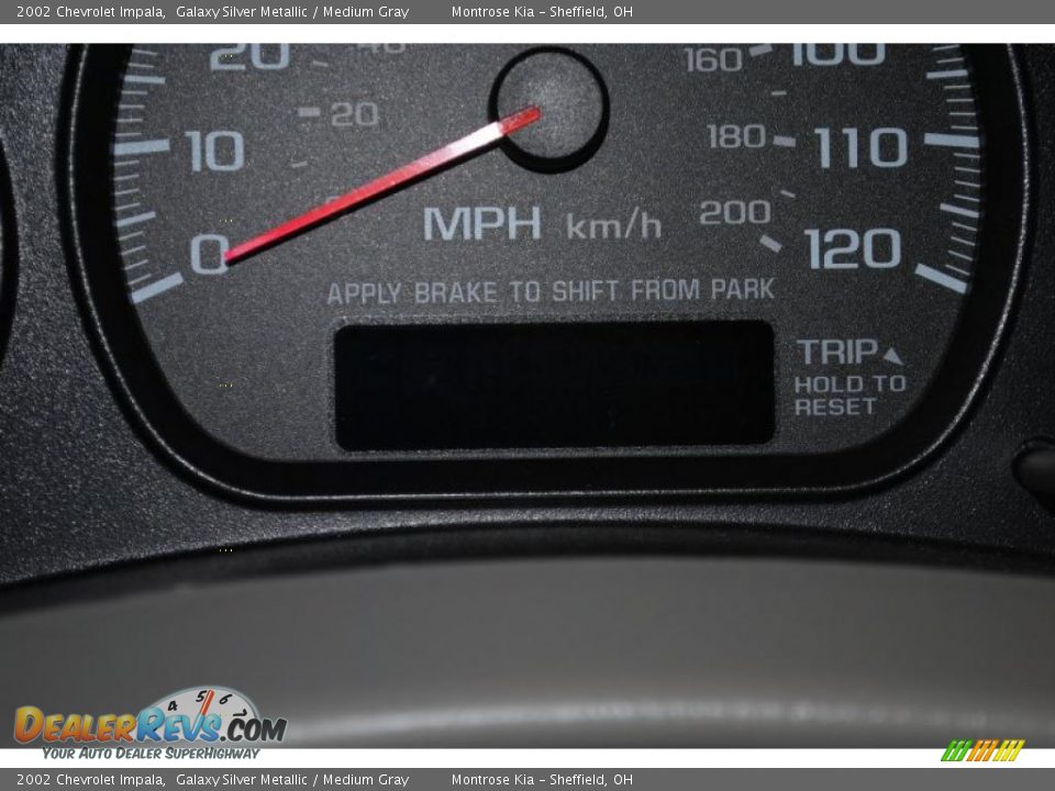 2002 Chevrolet Impala Galaxy Silver Metallic / Medium Gray Photo #28