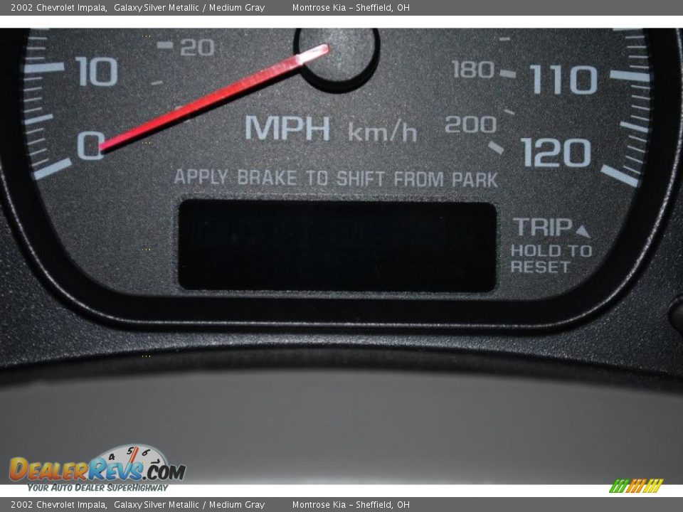 2002 Chevrolet Impala Galaxy Silver Metallic / Medium Gray Photo #29