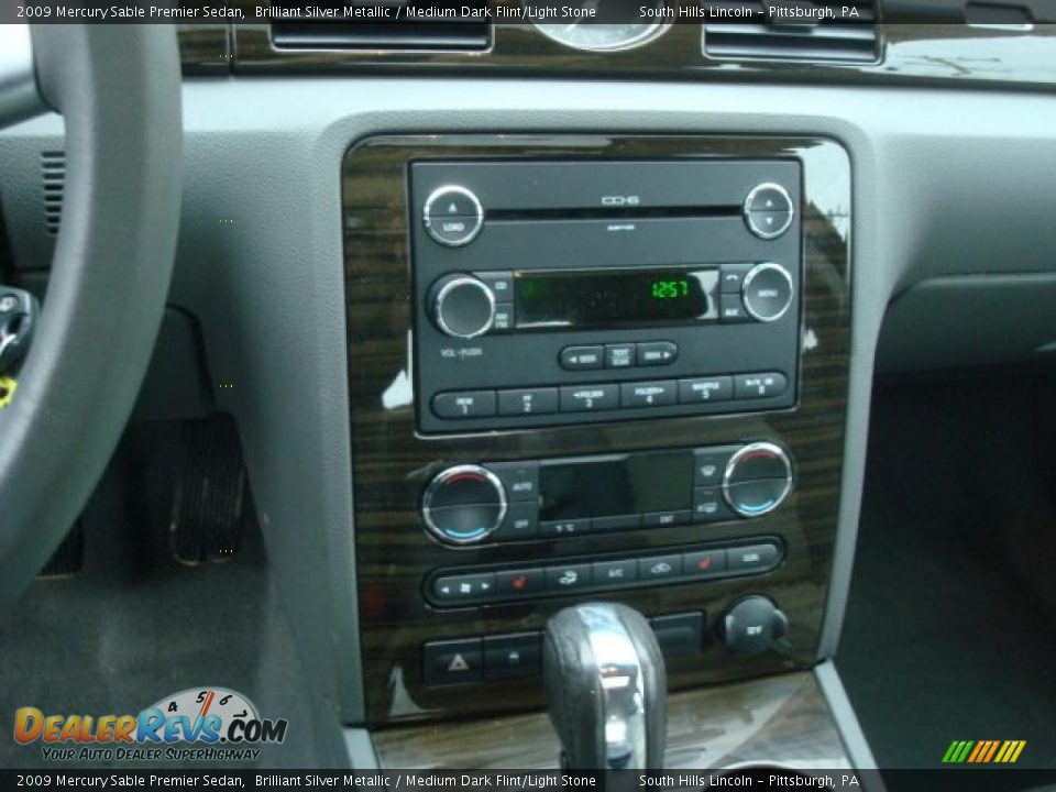 2009 Mercury Sable Premier Sedan Brilliant Silver Metallic / Medium Dark Flint/Light Stone Photo #13