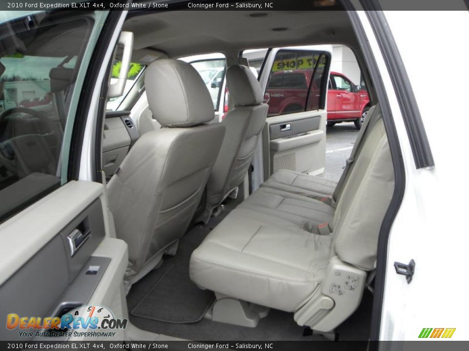 2010 Ford Expedition EL XLT 4x4 Oxford White / Stone Photo #9