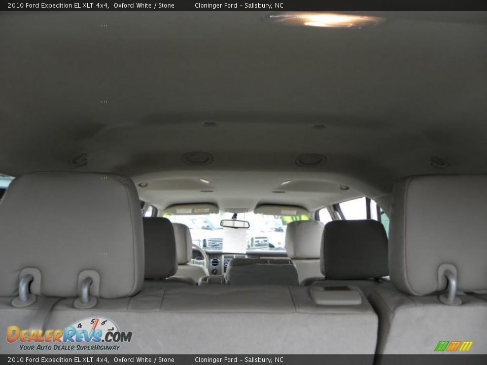 2010 Ford Expedition EL XLT 4x4 Oxford White / Stone Photo #11