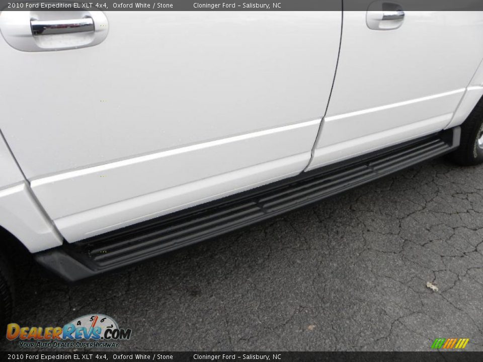2010 Ford Expedition EL XLT 4x4 Oxford White / Stone Photo #14