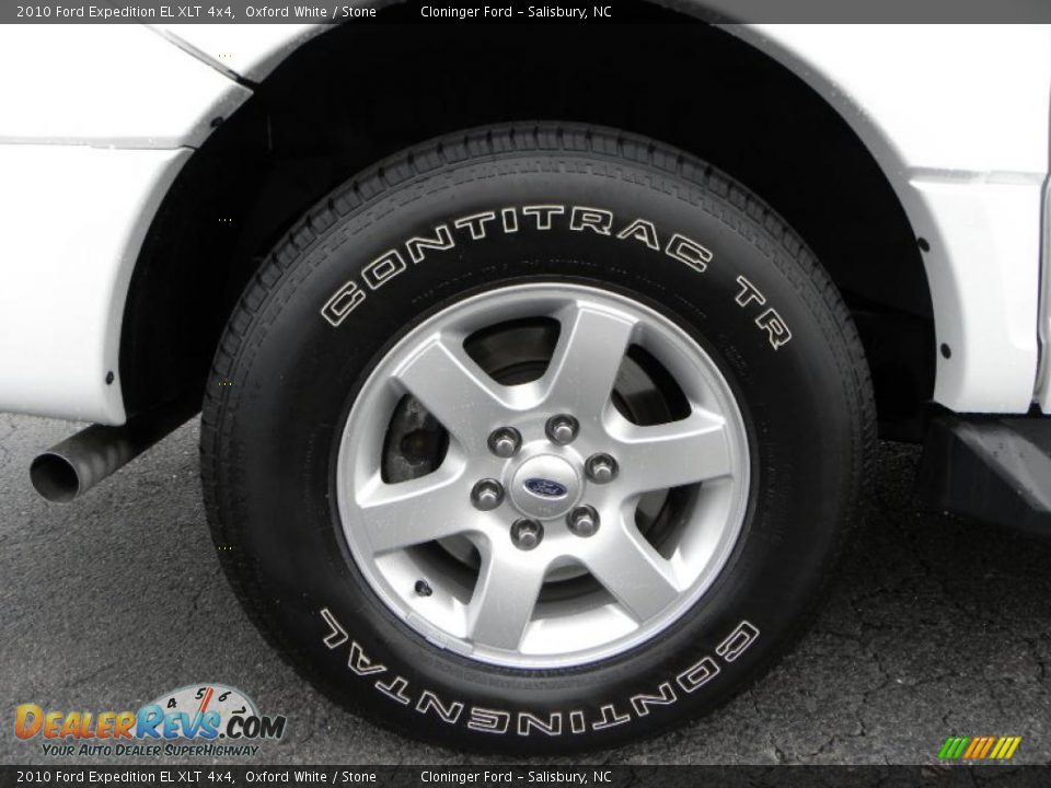 2010 Ford Expedition EL XLT 4x4 Oxford White / Stone Photo #15
