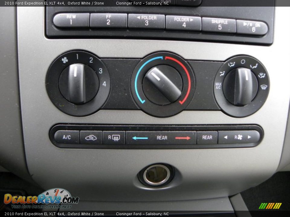 2010 Ford Expedition EL XLT 4x4 Oxford White / Stone Photo #22