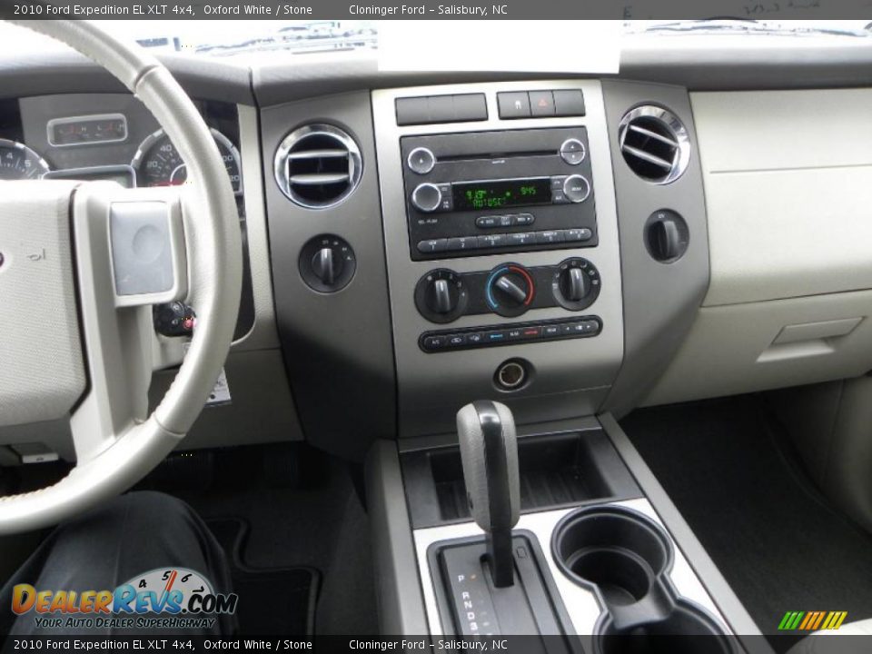 2010 Ford Expedition EL XLT 4x4 Oxford White / Stone Photo #25