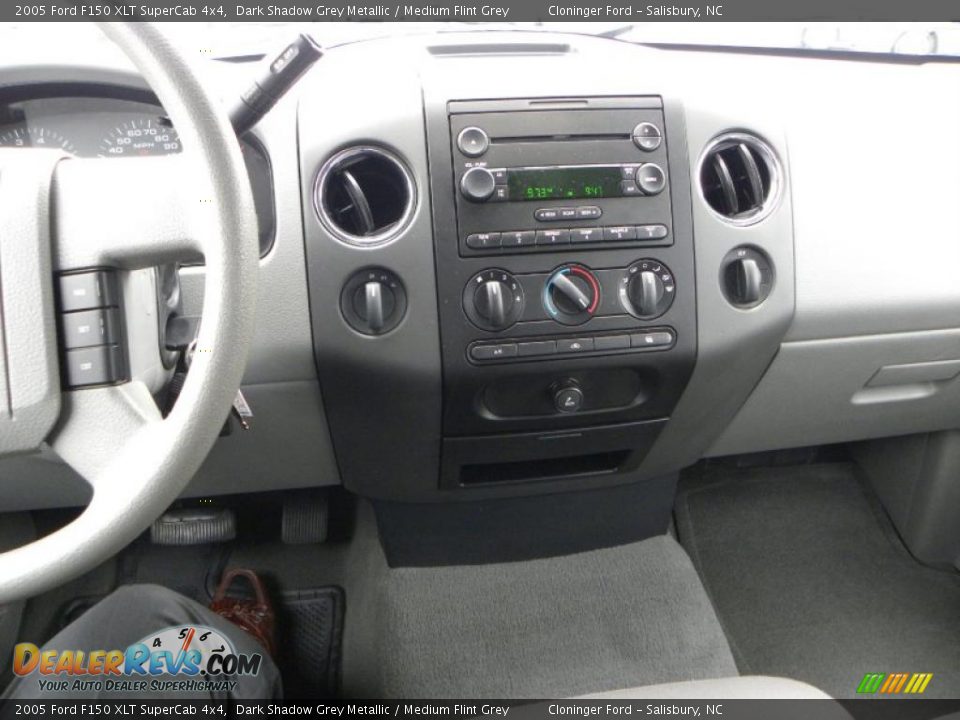 2005 Ford F150 XLT SuperCab 4x4 Dark Shadow Grey Metallic / Medium Flint Grey Photo #21
