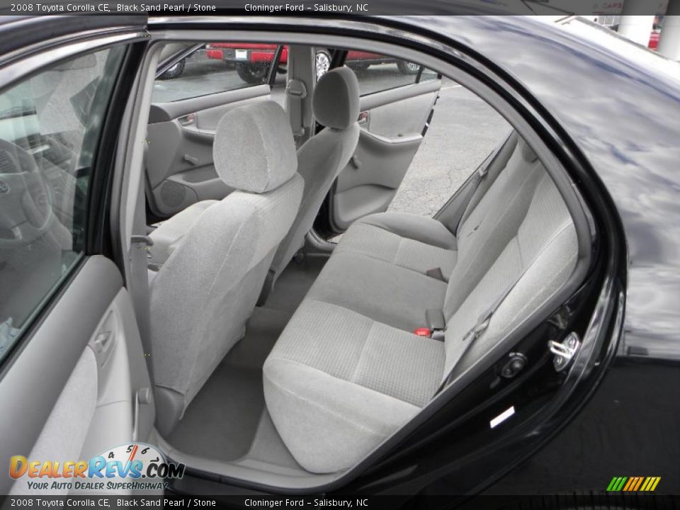 2008 Toyota Corolla CE Black Sand Pearl / Stone Photo #9